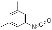 structure of CAS# 54132-75-1, 3,5-Dimethylphenyl isocyanate;3,5-Dimethyl-1-isocyanatobenzene; 1-Isocyanato-3,5-dimethylbenzene; 3,5-Xylylisocyanate