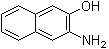 2-Amino-3-hydroxynaphthalene molecular structure (CAS 5417-63-0)