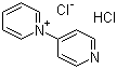 结构式 CAS# 5421-92-1, 1-(4-吡啶基)吡啶氯盐酸盐; 4-吡啶基吡啶氯化物盐酸盐