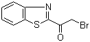 structure of CAS# 54223-20-0, 1-(1,3-Benzothiazol-2-yl)-2-bromo-1-ethanone