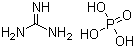 Guanidinium dihydrogen phosphate molecular structure (CAS 5423-22-3)