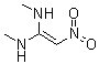 N,N'-二甲基-2-硝基-1,1-乙烯二胺分子结构 (CAS 54252-45-8)
