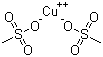 Copper methane sulfonate molecular structure (CAS 54253-62-2)