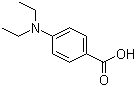 结构式 CAS# 5429-28-7, 4-(二乙基氨基)苯甲酸