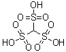 Methanetrisulfonic acid molecular structure (CAS 54322-33-7)