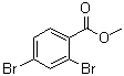 结构式 CAS# 54335-33-0, 2,4-二溴苯甲酸甲酯
