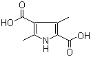 structure of CAS# 5434-29-7, 3,5-Dimethyl-1H-pyrrole-2,4-dicarboxylic acid;2,4-Dimethyl-1H-pyrrole-3,5-dicarboxylic acid