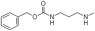 [3-(甲基氨基)丙基]氨基甲酸苯甲酯分子结构 (CAS 543745-14-8)