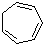 Cycloheptatriene molecular structure (CAS 544-25-2)