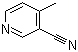structure of CAS# 5444-01-9, 3-Cyano-4-methylpyridine;3-Cyano-4-picoline