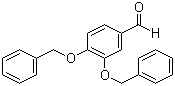 结构式 CAS# 5447-02-9, 3,4-二苄氧基苯甲醛