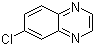 结构式 CAS# 5448-43-1, 6-氯喹喔啉