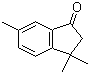 structure of CAS# 54484-71-8, 3,3,6-Trimethyl-1-indanone;2,3-Dihydro-3,3,6-trimethyl-1H-inden-1-one