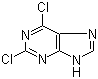 structure of CAS# 5451-40-1, 2,6-Dichloropurine