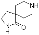 结构式 CAS# 546086-95-7, 2,8-二氮杂螺[4,5]癸烷-1-酮