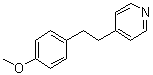 4-[2-(4-Methoxyphenyl)ethyl]pyridine molecular structure (CAS 5462-66-8)