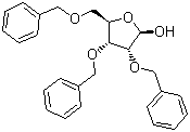 结构式 CAS# 54623-25-5, 2,3,5-三苄氧基-D-核糖