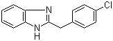 structure of CAS# 5468-66-6, 2-(4-Chlorobenzyl)benzimidazole