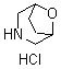 structure of CAS# 54745-74-3, 8-Oxa-3-azabicyclo[3.2.1]octane hydrochloride;8-Oxa-3-azabicyclo[3.2.1]octane monohydrochloride