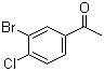structure of CAS# 54826-14-1, 3'-Bromo-4'-chloroacetophenone;1-(3-Bromo-4-chlorophenyl)ethanone