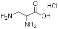structure of CAS# 54897-59-5, DL-2,3-Diaminopropionic acid hydrochloride;3-Amino-DL-alanine hydrochloride; 2,3-Diaminopropionic acid hydrochloride