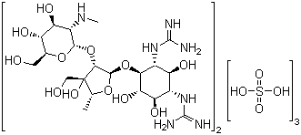 Dihydrostreptomycin sulfate molecular structure (CAS 5490-27-7)