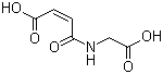 structure of CAS# 54930-24-4, N-Glycinylmaleamic acid;Maleamidoacetic acid; N-(Carboxymethyl)maleamic acid