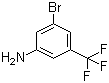 3-氨基-5-溴三氟甲苯分子结构 (CAS 54962-75-3)