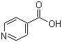 structure of CAS# 55-22-1, Isonicotinic acid;4-Pyridinecarboxylic acid; Pyridine-4-carboxylic acid