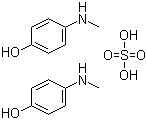 4-Methylaminophenol sulfate molecular structure (CAS 55-55-0)
