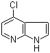 structure of CAS# 55052-28-3, 4-Chloro-7-azaindole;4-Chloro-1H-pyrrolo[2,3-b]pyridine