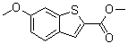 structure of CAS# 550998-58-8, 6-Methoxybenzo[b]thiophene-2-carboxylic acid methyl ester;6-Methoxybenzothiophene-2-carboxylic acid methyl ester
