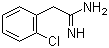 2-Chlorobenzeneethanimidamide molecular structure (CAS 55154-88-6)