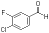 structure of CAS# 5527-95-7, 4-Chloro-3-fluorobenzaldehyde
