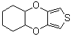 4a,5,6,7,8,8a-Hexahydrothieno[3,4-b][1,4]benzodioxin molecular structure (CAS 552857-01-9)
