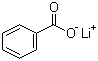 Lithium benzoate molecular structure (CAS 553-54-8)