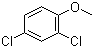 2,4-Dichloroanisole molecular structure (CAS 553-82-2)