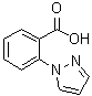 结构式 CAS# 55317-53-8, 2-(1H-吡唑-1-基)苯甲酸