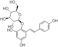 2,3,5,4'-Tetrahydroxytoluylene-2-beta-D-glucoside molecular structure (CAS 55327-45-2)