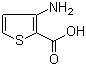 3-Aminothiophene-2-carboxylic acid molecular structure (CAS 55341-87-2)