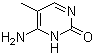 structure of CAS# 554-01-8, 5-Methylcytosine;4-Amino-5-methyl-3H-pyrimidin-2-one