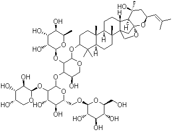 结构式 CAS# 55466-04-1, 酸枣仁皂苷 A