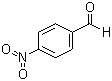 对硝基苯甲醛分子结构 (CAS 555-16-8)