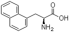 结构式 CAS# 55516-54-6, 3-(1-萘基)-L-丙氨酸