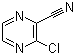 structure of CAS# 55557-52-3, 3-Chloropyrazine-2-carbonitrile;2-Chloro-3-cyanopyrazine