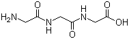 Glycyl-glycyl-glycine molecular structure (CAS 556-33-2)