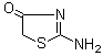 结构式 CAS# 556-90-1, 2-氨基-4,5-二氢噻唑-4-酮