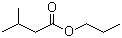 Propyl isovalerate molecular structure (CAS 557-00-6)