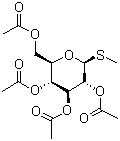 Methyl 2,3,4,6-tetra-O-acetyl-beta-D-thiogalactopyranoside molecular structure (CAS 55722-48-0)
