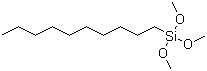 n-Decyltrimethoxysilane molecular structure (CAS 5575-48-4)